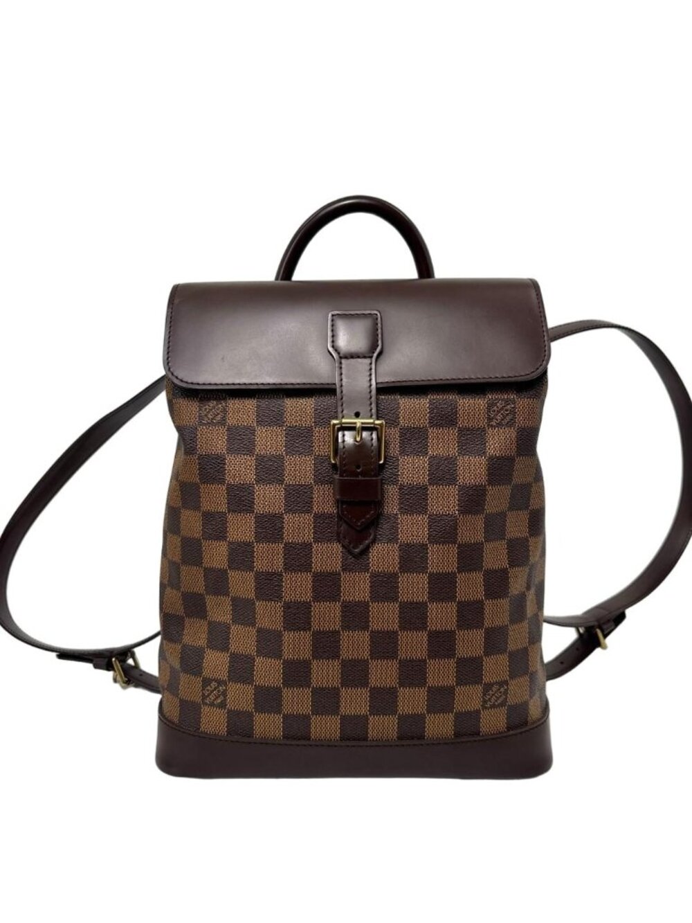 Louis Vuitton Damier Soho Backpack Brown